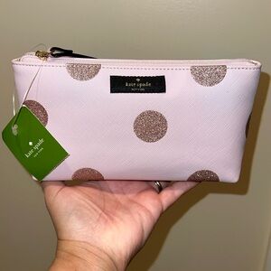 Kate Spade makeup/ cosmetic/ toiletries bag